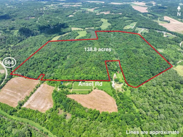 Ansel Rd - 138 acres - Hocking County