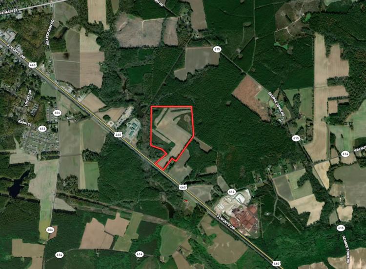 62 acres of Solar Farm Land For Sale in Sussex County VA!