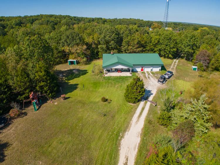 Farmland with Home for Sale in Dent County, MO