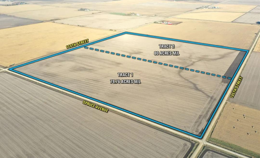 Listing #18806 - 159.76 acres in Cerro Gordo County, IA