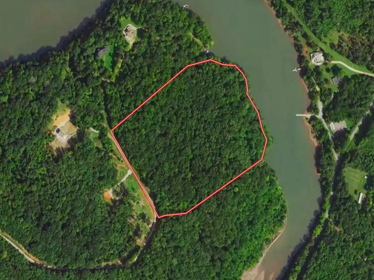 18.12 Acres of Recreational and Residential Leesville Lake Waterfront Land For Sale in Pittsylvania County VA!