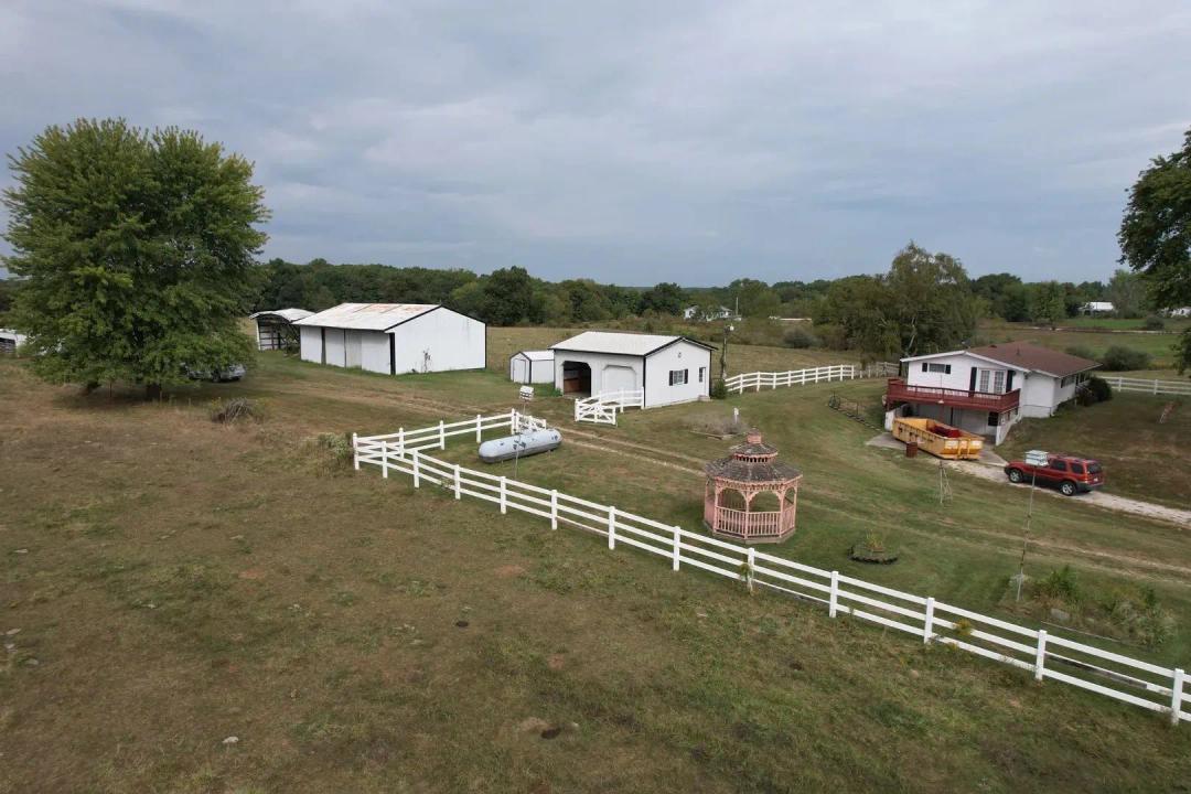 60-Acre Farmstead w/Home, Outbuildings & Development Potential - Pike County