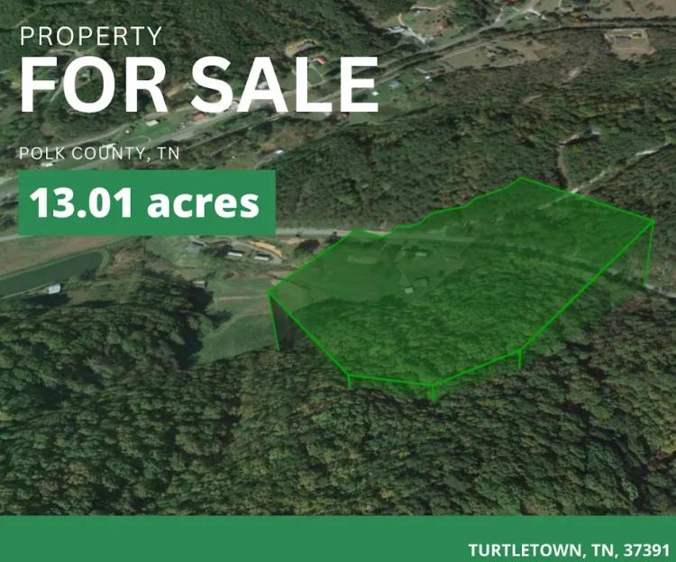 Expansive 13.01 acres of unrestricted land Available for purchase!