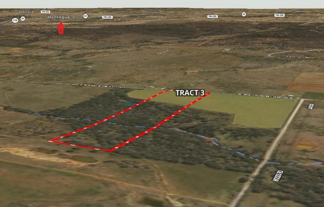 RS# 54571 - 20 +/- acres Tract 3 TBD Rock Springs School Rd, Montague TX