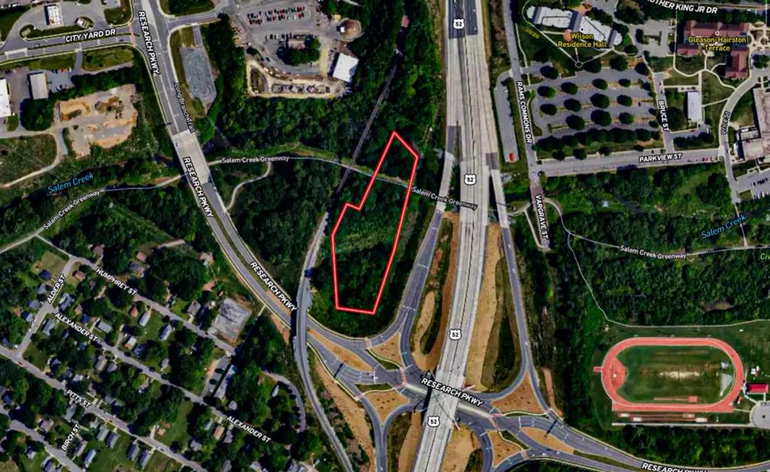 3.03 acres of Industrial Zoned Land for Sale in Forsyth County NC!
