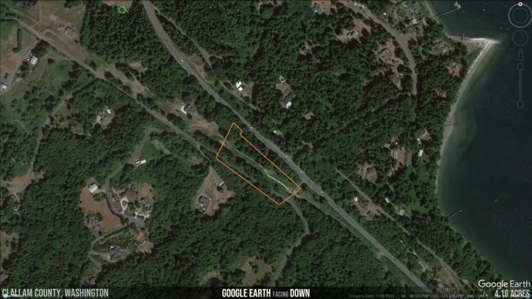 CLALLAM COUNTY, WA | 4.16 acres | 3 mins to Bay | 23 mins to Olympic Nat’l Park | Paved Road