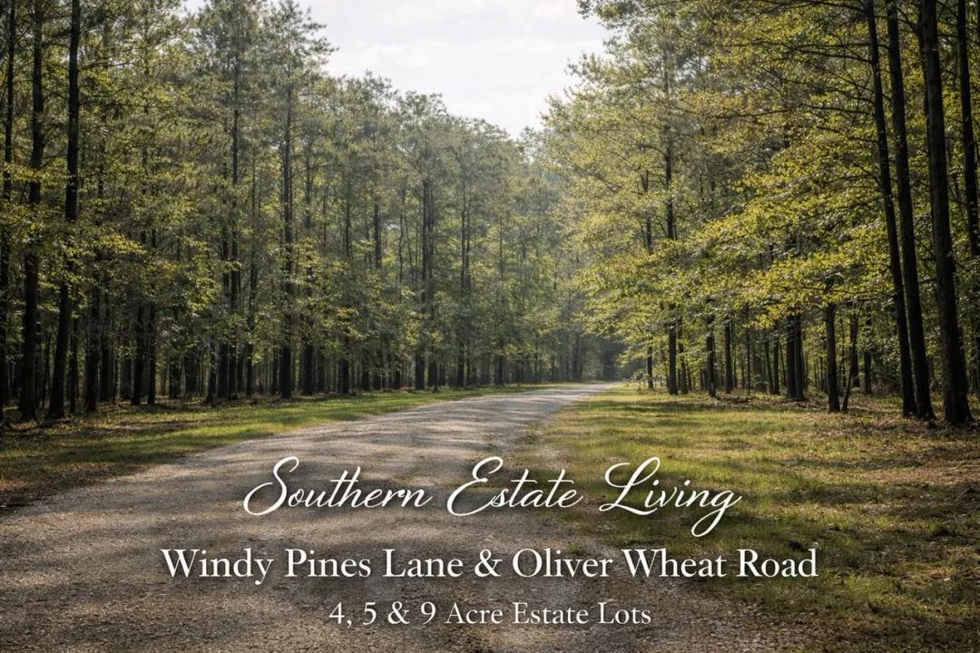 Country Estate for Custom Home Lot 4-A-9