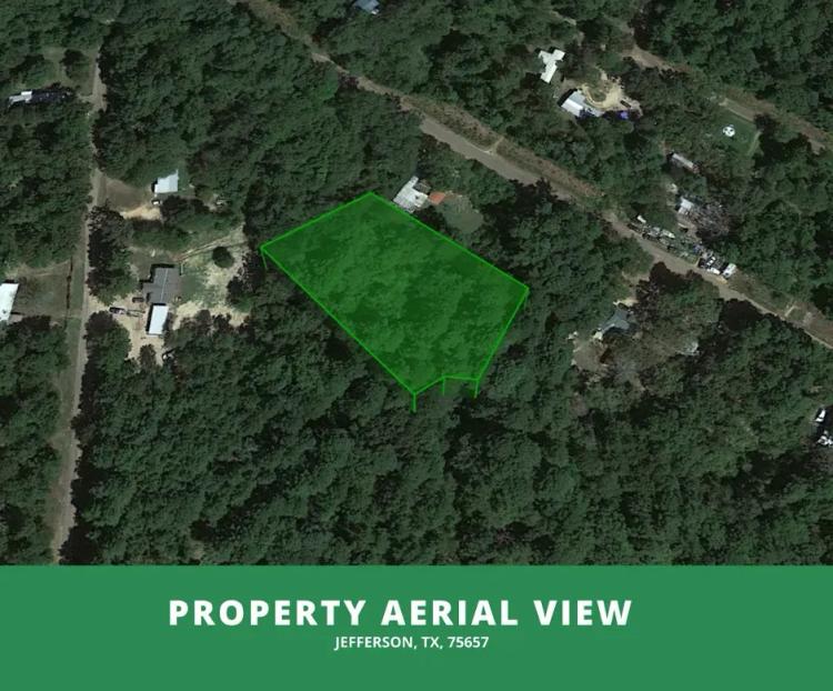 1.08 acres in Harrison, TX - Cheap Vacant Residential Lot to Camp or park your RV!