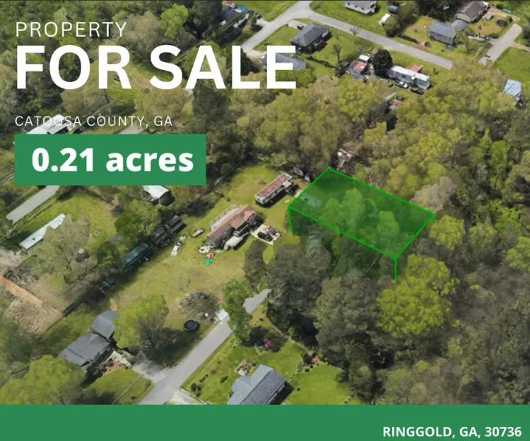 0.21 acres in Catoosa County, GA - Mobile Home Ready, No Restriction!