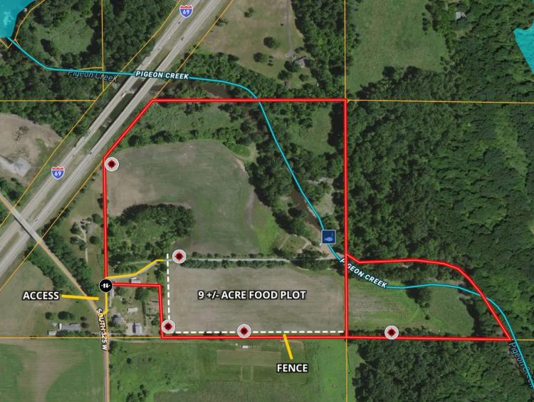 47 +/- ACRES / STEUBEN COUNTY / HUNTING / REDUCTION ZONE / LAND FOR SALE