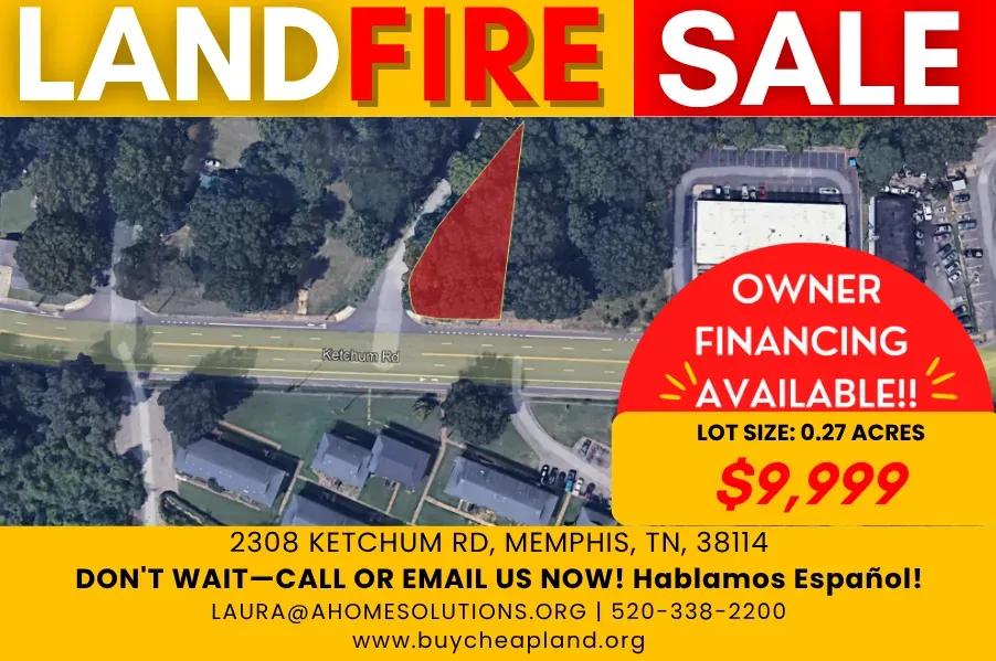 Grab this 0.27-acre vacant land in Memphis, TN. A Perfect Investment Opportunity