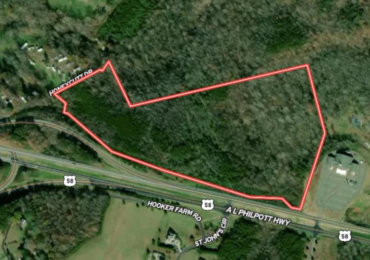 44.38 acres of Commercial Land For Sale in Henry County VA!