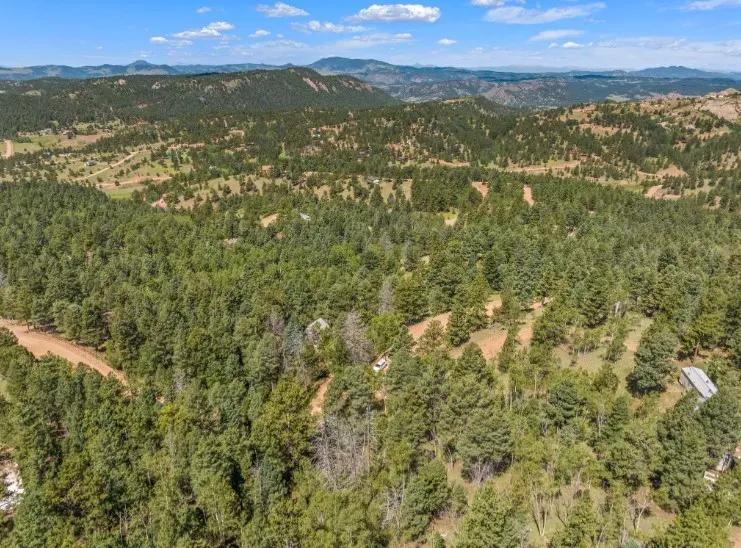 Gorgeous Wooded Lot with Incredible Mountain Views and Power Nearby! Teller County, CO. Only $21,000