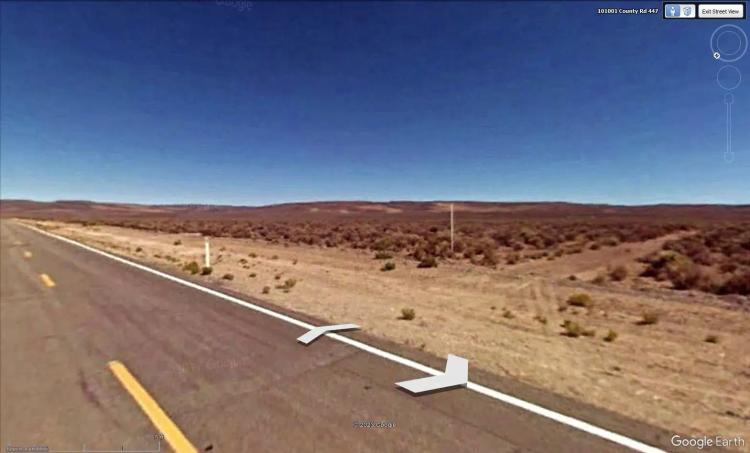 40 Acres in NW NV off County Route 447 - Borders BLM - Road to NE Corner