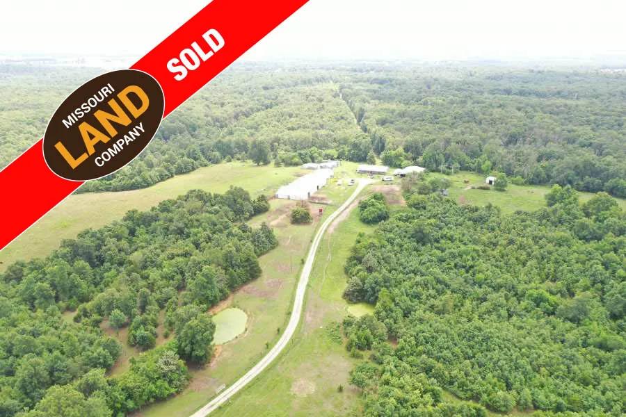 Dallas County Missouri Hobby Farm with 54 Acres