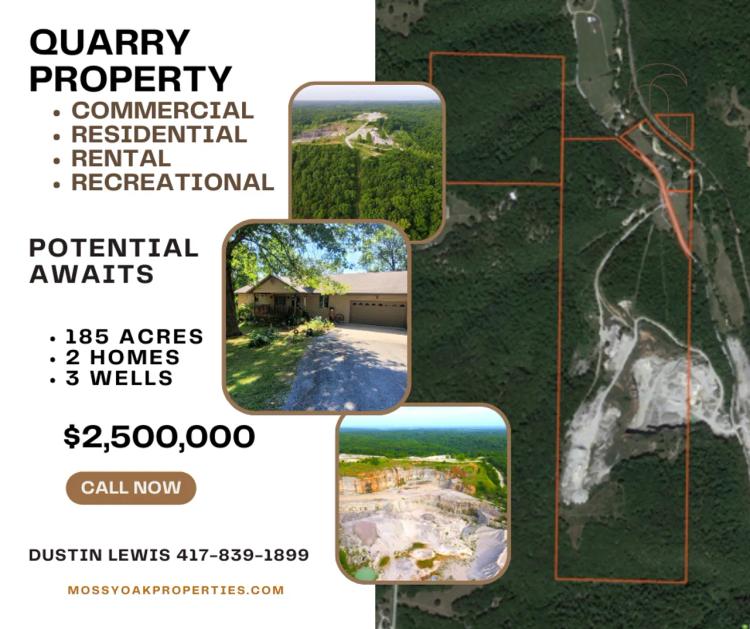 Quarry or recreational property