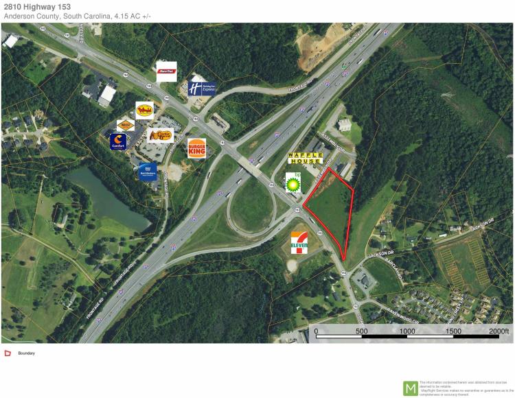 Commercial opportunity in the rapidly growing Powdersville - Piedmont area. 