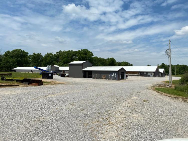 Poultry Breeder Farm with Home For Sale in McCreary County, KY