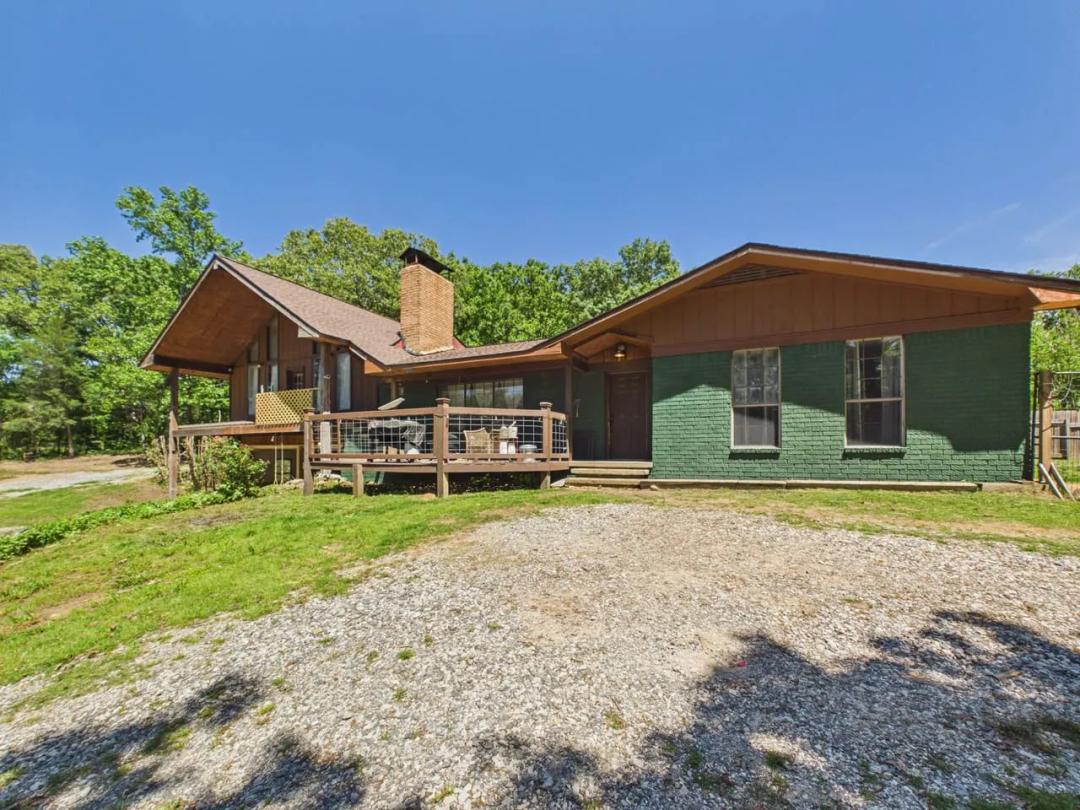 Country Home on 6.5 +/- Acres Between Cave City & Strawberry AR | 2 Kitchens + Walkout Basement