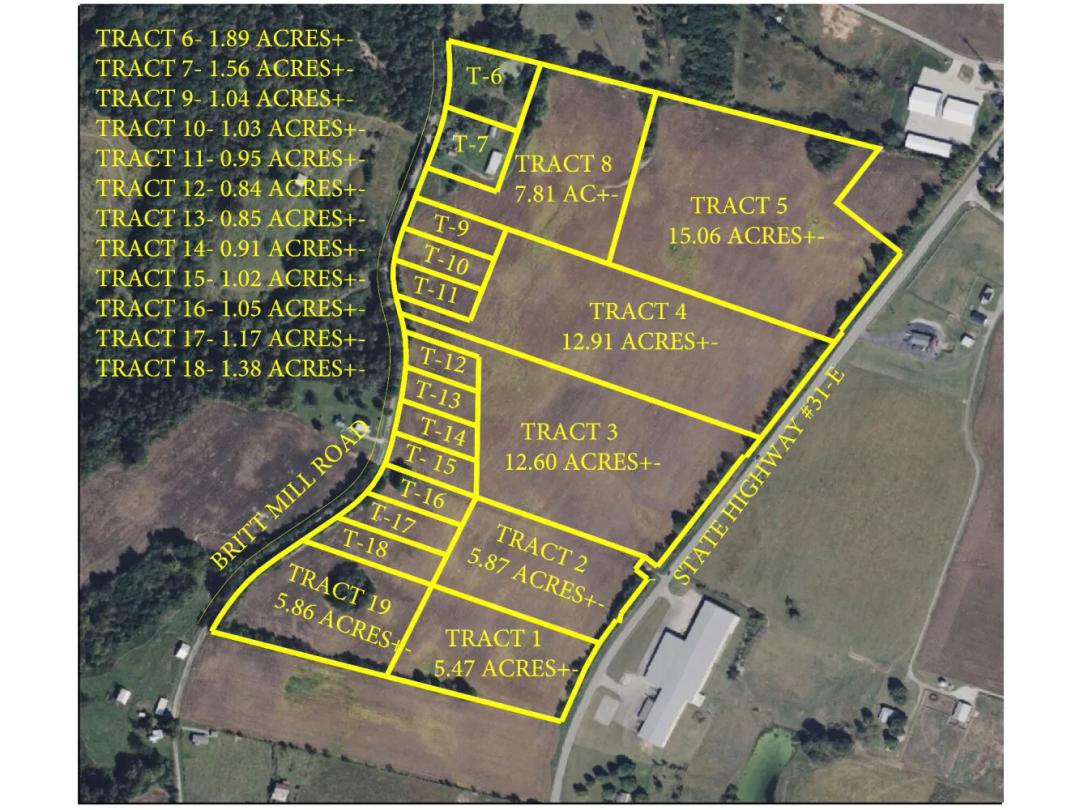 2 Bedrooms1 Bathroom on 79.00 Acres at 210 Britt Mill Road
