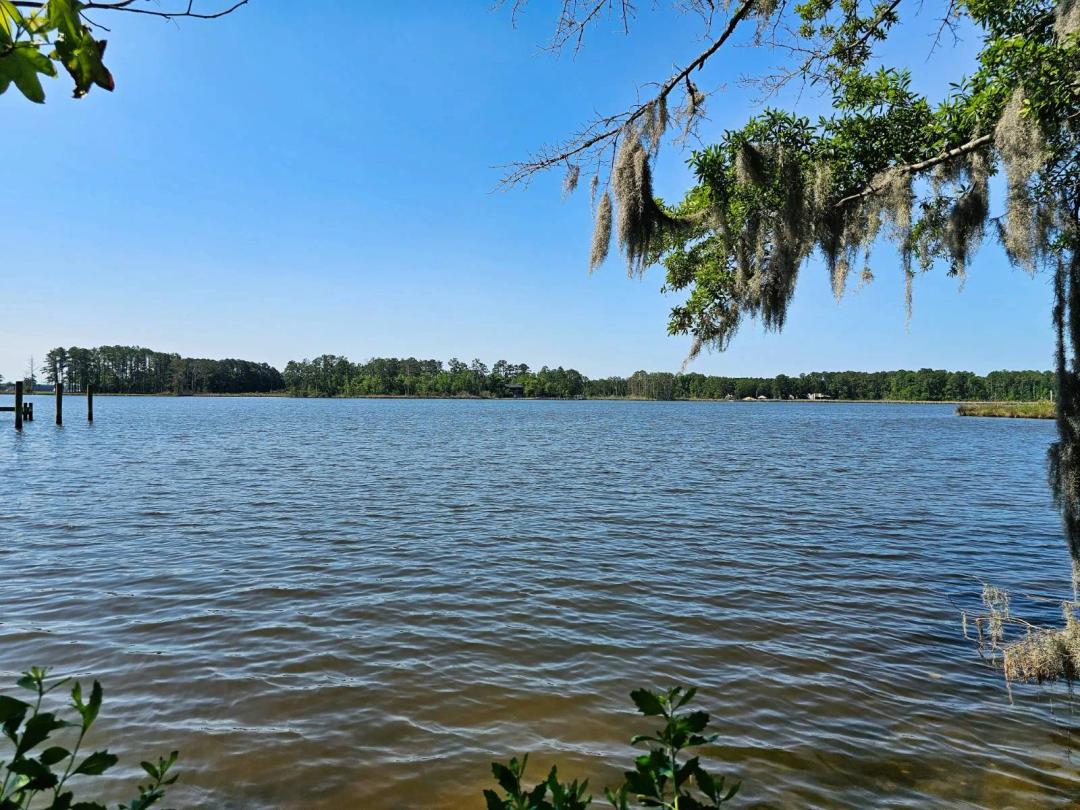 Beautiful views from this waterfront lot!