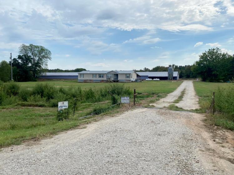 Poultry Farm with Onsite Living For Sale in Mt Vernon TX