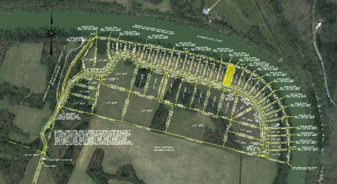 Cumberland River Property with Utilities Installed For Sale