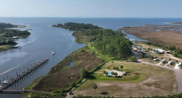 Timber Island Plantation, a 35± Acre Peninsula on Florida's Gulf Coast, Carrabelle, FL