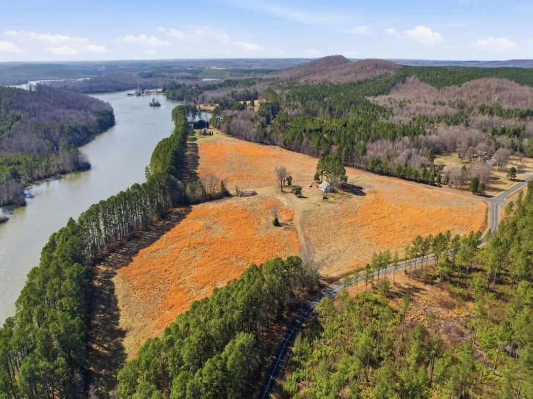 34.797 acres of residential and agricultural land with water frontage For Sale in Davidson County, NC!