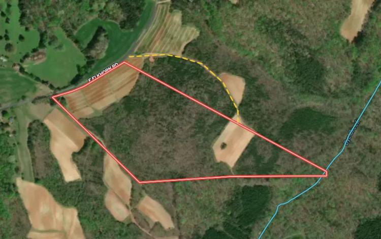 34.38 acres of Agricultural and Recreational Land For Sale in Halifax County VA!